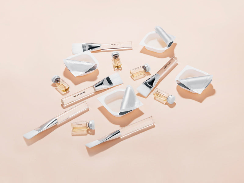 The All-In-One Facial Set (4 Facial Treatments + Brush)